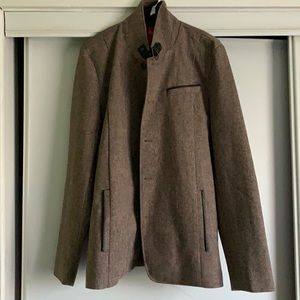 GUESS wool blend blazer jacket